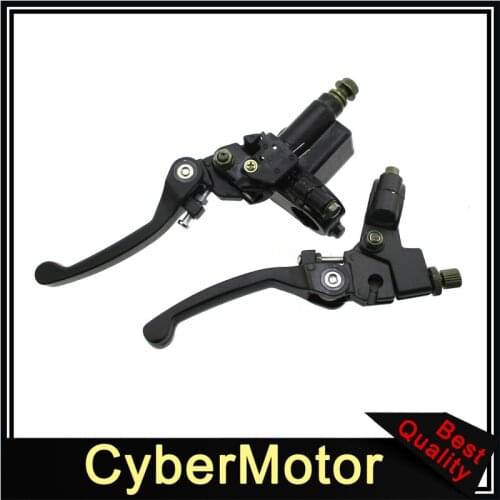 Hydraulic Brake Master Cylinder Clutch Lever For 90cc 110cc 125cc 140cc 150cc 160cc 200cc 250cc Pit Dirt Bike KLX CRF Coolster