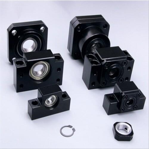 Unit Ball-screw SFU1605 SFU 2005 End-Support BK10 BF10 BK15 BF15 BK20 BF20 FK10 FF10 FK12 FF12 FK15 Nut-housing DSG16H DSG20H