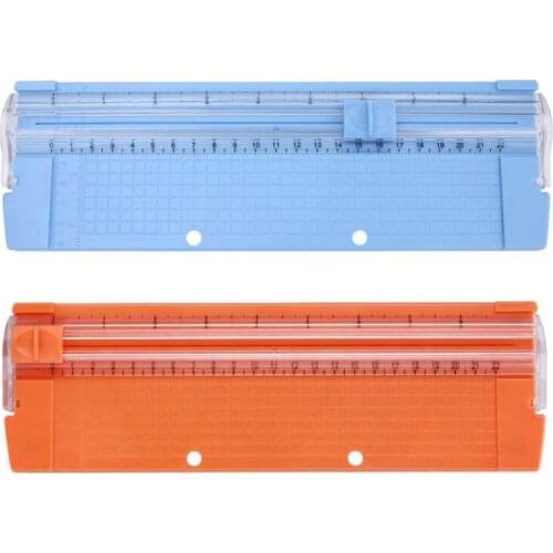 1pcs A4/A5 Paper Trimmer Card School Cutter Patchwork Cutting Mat Machine Guillotine Pull-out Ruler Paper Card Cutting Blade