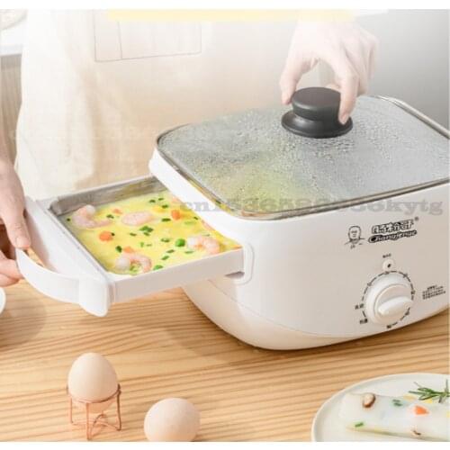 Rice Noodle Machine Small Home Breakfast Machine Family Multi-function Mini Drawer Type Electric Steamer Appliance 220V/110V