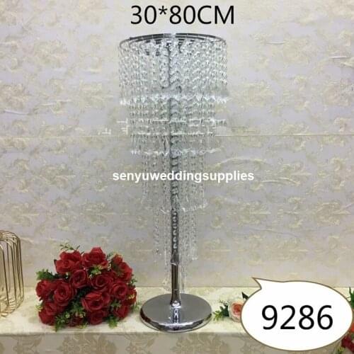 12pcs )100cm tall ）High quality transparent clear acrylic flower stand/ wedding table centerpiece senyu1548