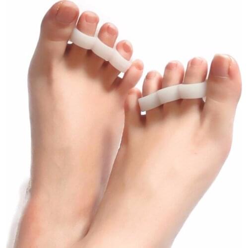 2pcs Hallux Valgus Bicyclic Thumb Orthopedic Braces Correct Daily Silicone Toes Hot Selling