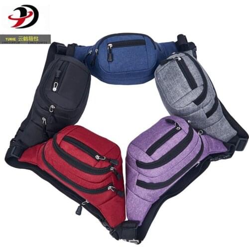 2020 New Mens and Womens Running Bag Canvas Outdoor Hiking Fashion Waterproof Casual Large Capacity Messenger Bag