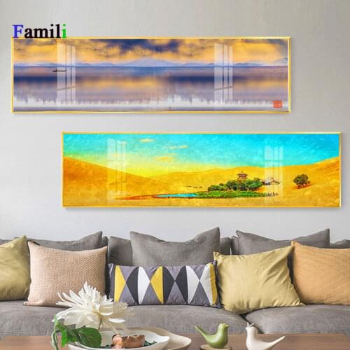 Abstract Banner Bedside Mix Golden Canvas Painting Posters And Print Modern Wall Art Picture For Living Room Bedroom Home Decor