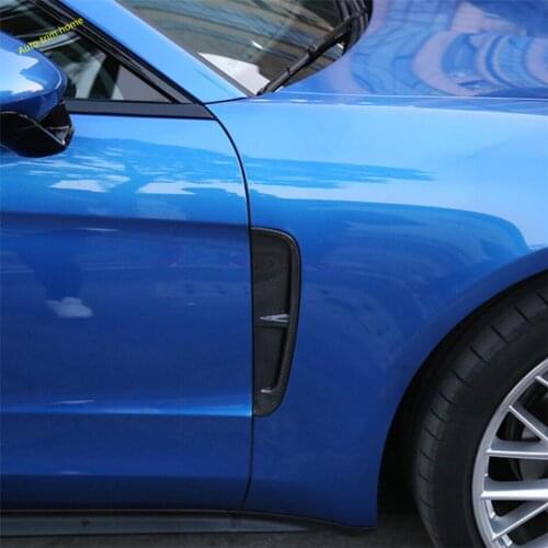 Accessories Front Side Auto Body Air Conditioning AC Outlet Vent Flow Fender Cover Trim Fit For Porsche Panamera 971 2017 - 2020