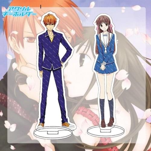 Anime Fruits Basket Honda Tooru Soma Kyo Acrylic Stand Figure Model Plate Display Desk Decorate Cocplay Collection Xmas Gifts