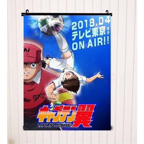 Anime Poster Captain Tsubasa Promotion Wall Scroll Painting Art Prints Home Room Decoration 60*40 90*60