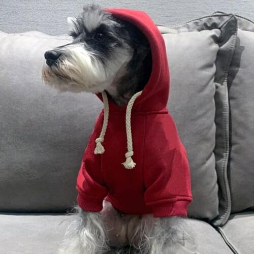 Chihuahua Fleece Lined Hoodies Pet Dog Clothes for Small Dogs Clothing for Yorkies French Bulldog Costume Dog Accessories PC1545