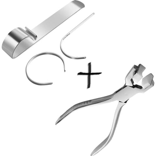 Jewelry Making Tools Bend Plier Stainless Steel Cuff Bangle Making Molds Plier 4mm/6mm Stainless Steel Blank Plain Rod Bangle