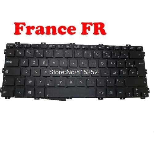 Laptop Keyboard For ASUS F301 F301A Q301 Q301A R301 Q301A Black France FR/NE Nordic/TR Turkey/UK United Kingdom/HB Hebrew