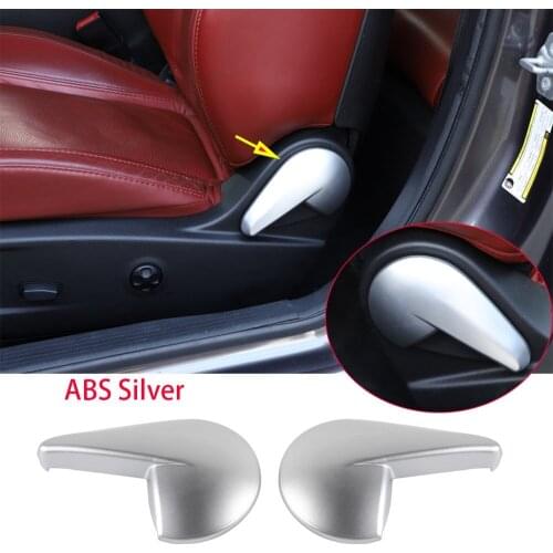 ABS Seat Adjustment Switch Handle Cover Kit For Dodge Challenger 2010-2020