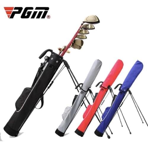 PGM Golf Bracket Pack Nylon Stents Bag Waterproof Ultra-Light High Capacity 9 Clubs Package QIAB015 Wholesale