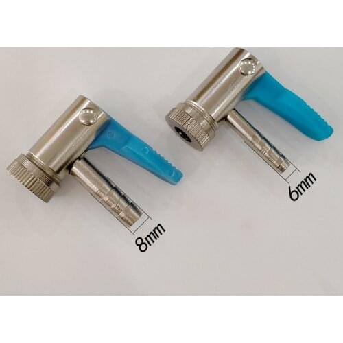 MANMAN 1pcs Auto Air Pump Chuck Clip Car Truck Tyre Tire Inflator Valve Connector Car Accessories 6mm 8mm Clamp High Quality