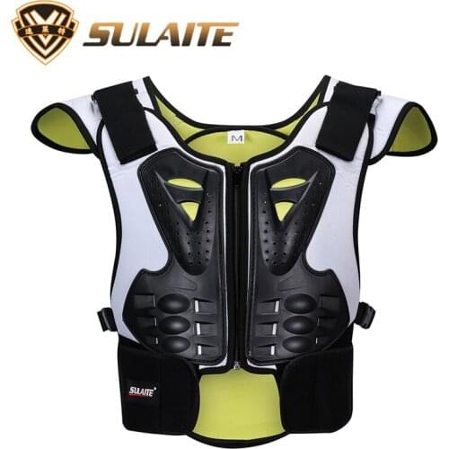 Motorcycle Jackets Motocross Back Shield Sleeveless Vest Spine Chest Protective Gears Jacket Child Body Protector Armor vest
