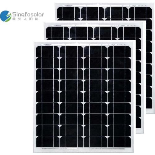 Pannello Solare 50 w 12v 3Pcs Placa Energia Solar 36v 150w Solar Charger Battery Caravan Camp Car Autocaravana Motorhome
