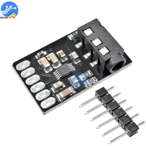 CS4344 D/A Digital to Analog Stereo Audio Converter Board Module 2-200kHz linear analog Low-pass Filter Auto-speed for Arduino