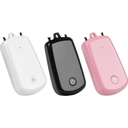 Hanging Neck Air Purifier, Portable Car Oxygen Bar 230MAH Battery Negative Ion Air Purifier