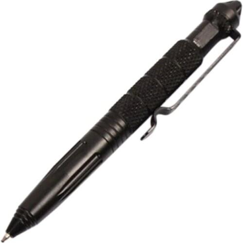 Outdoor Portable Tactical Pen Aviation Aluminum Travel Camping Self-defense Emergency Rescue Tool Pen