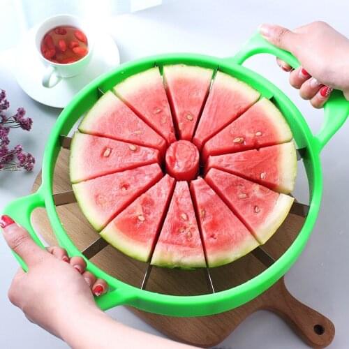 Watermelon cutter fruit separator Apple slicer stainless steel Hami melon cutter kitchen tool