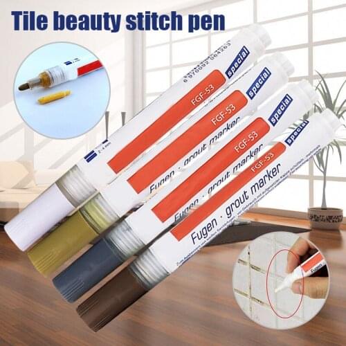 Tile Grout Coating Marker Wall Floor Ceramic Tiles Gaps Professional Repair Pen EL