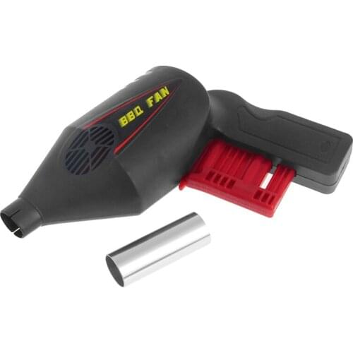 Manually BBQ Fan Air Blower Barbecue Tools Pressing Fire Bellows Portable Gun N0PC