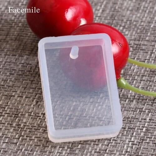 Rectangle Silicone Mold for cake Decorations tools Fondant Polymer Clay Resin For Jewerly