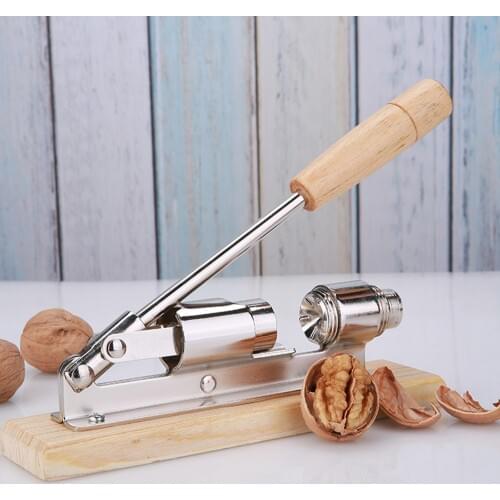 Heavy Duty Pecan Filbert Walnut Nut Hazelnut Hazel Cracker Nutcracker Clamp Plier Sheller Crack almond Kitchen Clip Tool