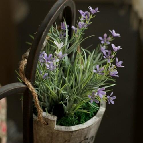 Taobao hot! Rustic style home decorations simulation flower silk flower decoration flower Ziling grass suits mixed batch