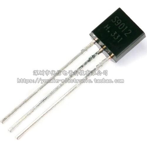 100pcs / 1 lot Transistor S9012 TO-92
