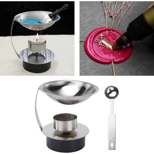 Wax Seal Warmer Furnace Sealing Stamp Melting Spoon for Card Making Wedding