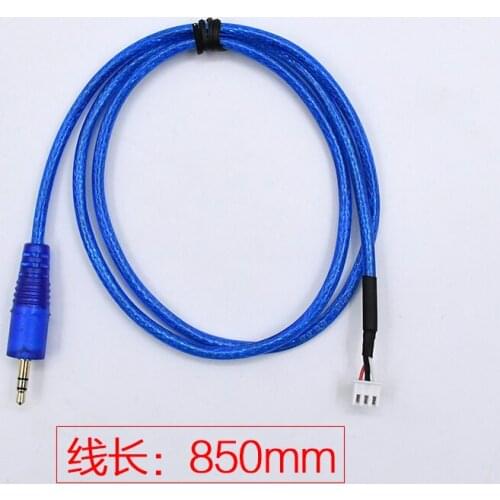 XH-T154 shielded high-end audio line, XH2.54-3P terminal + 3.5mm plug amplifier board audio line