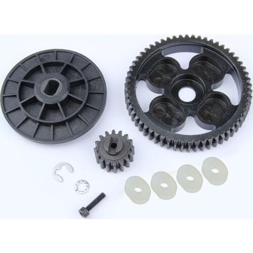 1/5 scale rc car parts rc car spare parts 58T/16T alloy torque gear set 95067 for HPI ROVAN BAJA 5b ss 5SC 5T