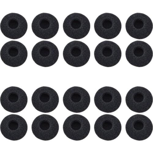 10 Pair 18mm of Sleeve Cover Replacement Earbud Tips Soft Sponge Foam Cover Ear pads for -Sennheiser MX375 MX365 Headpho