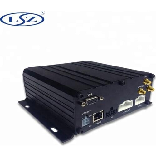 2.0MP AHD 1080P HDD SD Card 8Ch Vehicle Car Taxi Trailer Truck School Bus Mobile DVR built in GPS WiFi 3G 4G