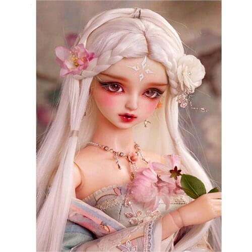 5D Diy Diamond Painting Full round drill Cartoon pretty girl Cross Stitch Square Rhinestone Needlework Diamond EmbroideryZP-758