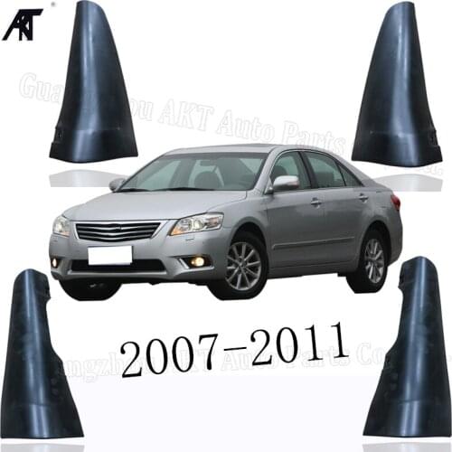 Black Front &Rear Mud Fender Flaps Splash Guard Mudflaps Mudguard Cover Trim for toyota Camry 2007-2011