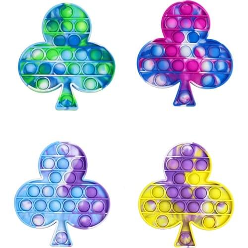 Plum Flower Reliver Stress Toys Push Bubble Antistress Sensory Toy to Relieve Autism Toys