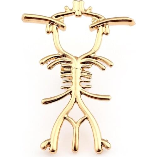 Circle of Willis Pin Medical Brooch Human Anatomy Arterial Circle Brain Surgeon Doctor Jewellery Gift Biology Jewely Wholesale