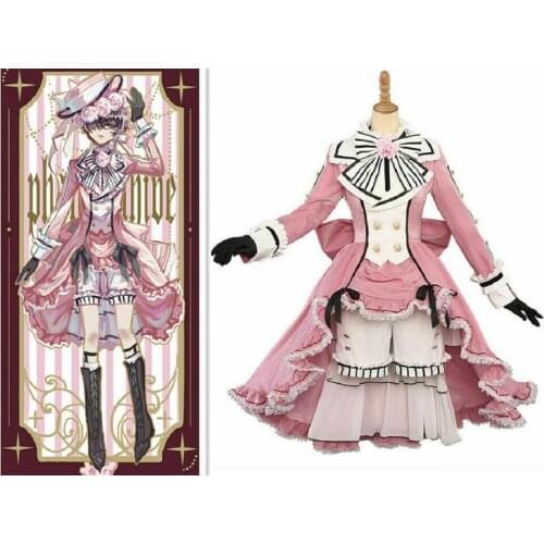Kuroshitsuji anime cos clothes Ciel Phantomhive cosplay costume dress