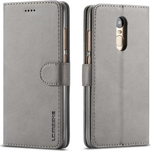 Leather Case For Xiaomi Redmi Note 4 Case Flip Wallet Magnetic Cover For Redmi Note 4X Case Luxury Book With Card Holder
