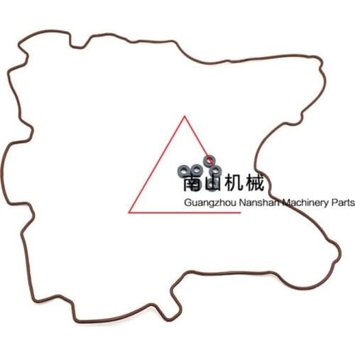 Free shipping for 6D114 Engine Valve Cover Rubber Strip Valve Cover Screw Pad Komatsu PC300 PC350 PC360-7