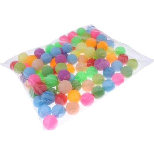 MagiDeal Pack of 100pcs Assorted Color Table Tennis Balls P ong Beer P ong - Cat Balls