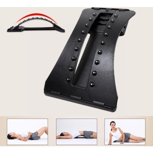 Magnetic Back Massage Muscle Stretcher Posture Corrector Stretch Relax Stretcher Lumbar Support Spine Pain Relief Chiropractic
