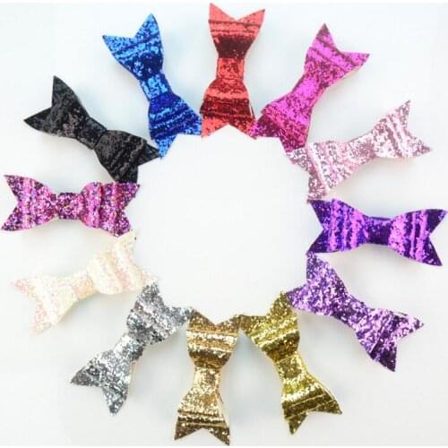 Fashion Glitter Hair bow, kids child Hair Glitter Bows,diy hair accessory WHS10004