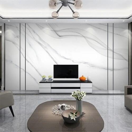 Wellyu Customized Wallpaper 3D Modern Light Luxury Jazz White Ribbon Background Wall Living Room Bedroom Background Wallpaper