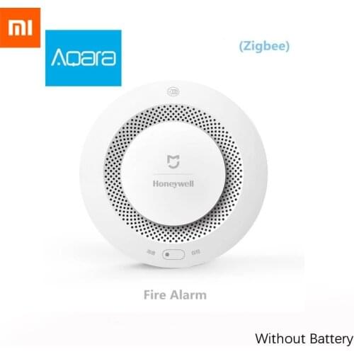 Original Xiaomi Mijia Honeywell Fire Alarm Detector Remote Control Audible Visual Alarm Notication Work with Mi Home APP