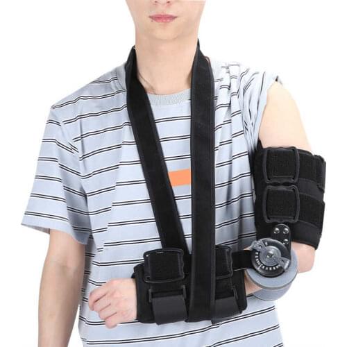 Support Belt Braces Supports Hinged Elbow Brace Adjustable Arm Fracture Stablize Removery Support Splint Protector Therapy