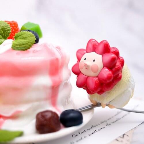 Christmas gift authentic lion flower pig sweet garden series Blind Random box trend kid doll computer desktop decoration