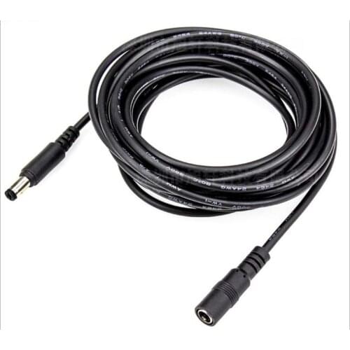 DC Extension Line 5 m Power Supply Connection Extension Line 12V DC Equipment Connection Line 12V Vehicle Power Supply Extension