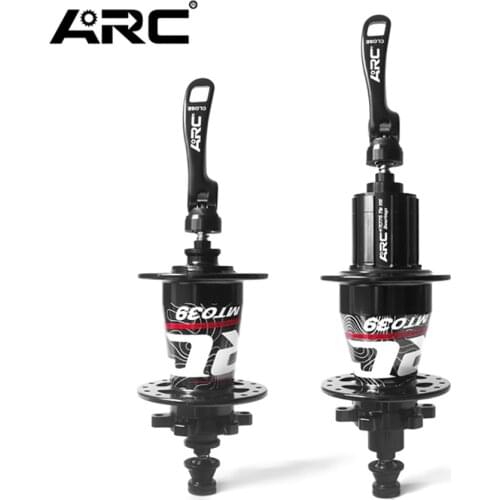 ARC BIKE HUBS 32 HOLE 8 9 10 11 SPEED QR SKEWER 135MM THRU 142MM BICYCLE MTB HUBS FRONT REAR DISK BRAKE MOUNTAIN COMPONENTS